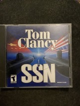 Vintage Tom Clancy-SSN PC Game, 1996, Windows, 3-D, Interactive, Military, T - £7.98 GBP