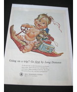 Vintage Bell Telephone System Color Advertisement - Bell Telephone Syste... - $12.99