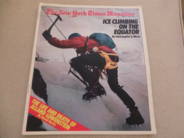 New York Times Magazine Ice Climbing; Allard Lowenstein; The Real JR Aug 1980 NF - £32.12 GBP