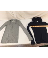 Two Large Womens Aéropostale Stretch Blue Pullover Sweatshirts &amp; Gray Sw... - $27.50 CAD