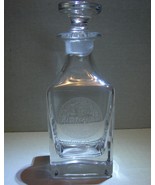 Stirling Castle, Scotland Crystal Flask ~Liquor Bottle  - £8.78 GBP