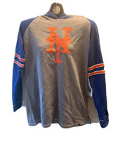 New York Mets Womens Pullover Hoodie Size Large Nwt Mlb 47 Brand - £27.62 GBP
