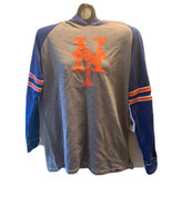 NEW YORK METS WOMENS PULLOVER HOODIE SIZE LARGE NWT MLB 47 Brand - £27.14 GBP