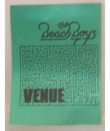 THE BEACH BOYS - VINTAGE ORIGINAL CONCERT TOUR CLOTH BACKSTAGE PASS - $10.00