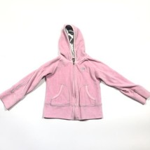 Toddler Baby Girl Nike Pink Velour Full Zip Hoodie Size 2T - £9.74 GBP