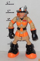 Vintage 2001 Fisher Price Rescue Heroes WENDY WATERS Action Figure Fire ... - $14.50