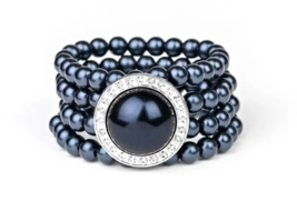 Paparazzi Top Tier Twinkle Blue Bracelet - New - £3.58 GBP