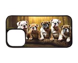 English Bulldog Puppies iPhone 15 Plus Cover - £14.19 GBP