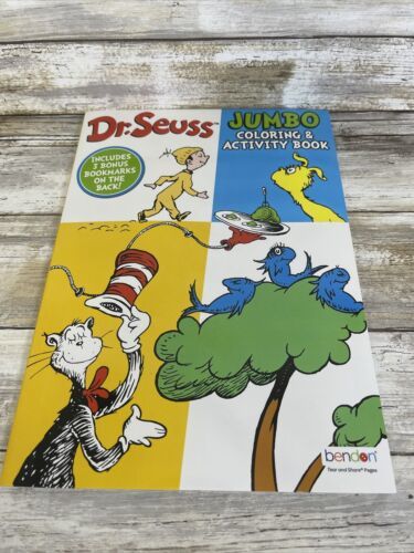 Dr. Seuss Jumbo Coloring & Activity Book - Books