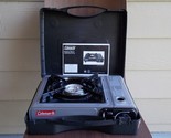 Coleman Portable 1-Burner Butane Gas Stove with Carry Case, Gray, 7650 B... - $39.99