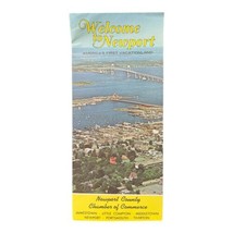 Vintage Welcome to Newport County Rhode Island Travel Visitors Brochure ... - $9.99