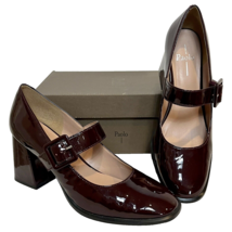 Linea Paolo Women&#39;s Belle Burgundy Patent Pump 9.5 M - €32,75 EUR
