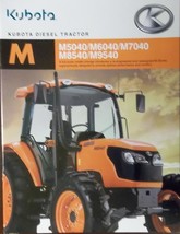 2008 Kubota M5040, M6040, M7040, M8540, M9540 Tractors Brochure - $10.00