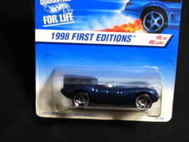Hot Wheels 1998 First Editions Jaguar D-Type #6 of 48 Cars 1:64 Scale - $1.98
