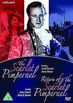 The Scarlet Pimpernel/The Return Of The Scarlet Pimpernel DVD (2007) Barry Pre-O - £14.90 GBP