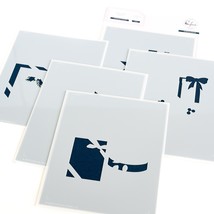 Pinkfresh Studio Stencils 4.25&quot;X5.25&quot; 5/Pkg-Christmas Presents PF210323 - £17.46 GBP