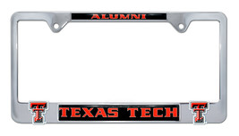 texas tech red raiders alumni ncaa college 3d license plate frame usa made - £37.56 GBP