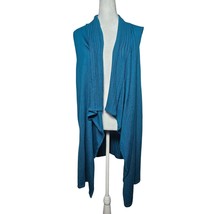 White House Black Market Women&#39;s Open Cardigan Tank Sweater Short Long B... - $14.99