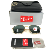 Ray-Ban Sunglasses RB3706 001/O9 CHROMANCE Polished Gold Frames Green Lenses - £124.59 GBP