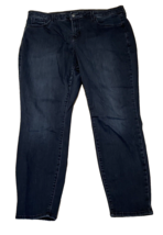 Nydj Not Your Daughter&#39;s Jeans Size 18W Blue Ami Skinny Liftxtuck Denim Stretch - £17.02 GBP