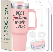 Mother&#39;s Day Gifts for Mom from Daughter Son- 40 Oz Best Mom Ever Tumbler, Mom G - £24.72 GBP