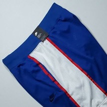 Nike Sportswear Mens Sz L Mesh Basketball Shorts Retro Blue White Red AR... - £47.17 GBP