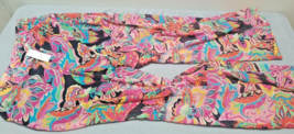 New York And Company $54.95 Sheer Print Pants Size Large Built In Cover ... - £20.10 GBP