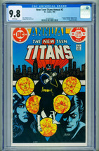 New Teen Titans Annual #2 Cgc 9.8 1983-1st VIGILANTE- Dc 4318361002 - £142.11 GBP