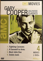 AMC Gary Cooper Hollywood Classics (DVD, 2003, 2-Disc 4 Movie Set) - £8.78 GBP