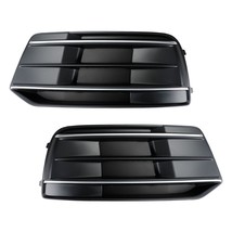 2018-2022 Audi Q5 2PCS Front Bumper Cover Grille Bezel Insert - £52.30 GBP+