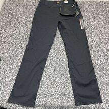 Lee Pants Men 34x33 Black Chino Straight Leg Wrinkle Free Flat Front Out... - $345.09 MXN