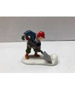 Dept 56 The Original Snow Village A Heavy Snowfall 2 Figure Set 1992 Ret... - €21,49 EUR