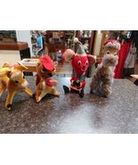 Lot Of 4! Vintage Dakin Dream Pets Stanley Squirrel Goat Christmas Mouse... - €33,99 EUR