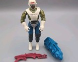 1989 G.I.Joe Battle Force 2000 DEE JAY Figure Near Complete Missing Ante... - $43.53