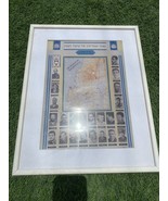 Photo de l&#39;armée israélienne officiers du commandement nord IDF 1948-1998 - $948.33 MXN