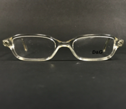 Dolce &amp; Gabbana Eyeglasses Frames D&amp;G 4011 151 Clear Rectangular 47-18-135 - £76.52 GBP