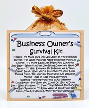 Business Owner&#39;s Survival Kit - Fun, Novelty Gift &amp; Greetings Card Alternative - £6.57 GBP