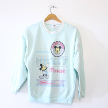 Vintage Walt Disney Mickey Mouse University Sweatshirt Large - £52.58 GBP