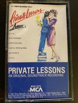Private Lessons Original Soundtrack Rod Stewart John Cougar Music Cassette - £4.63 GBP