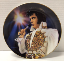 ELVIS PRESLEY Remembering The Dream 8 1/4&quot; Porcelain Plate - £7.91 GBP