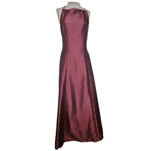 Burgendy Maxi Dress Size 10  - £93.88 GBP