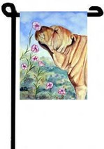 Shar Pei (Ferdinand) - 11&quot;x15&quot; 2-Sided Garden Banner - $18.00