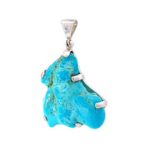 Starborn Turquoise Pendant Necklace (22&quot;) Blue - £141.39 GBP