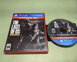 The Last of Us Remastered [Playstation Hits] Sony PlayStation 4 Disk and... - $10.49