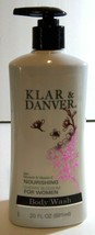 CHERRY BLOSSOM BODY WASH Shower Gel Bubble Bath Klar &amp; Danver 20 oz DAMA... - $160.47 MXN
