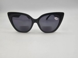 JM Classic Bifocal Reading Sunglasses Oversized Cateye +3.50 - £12.73 GBP