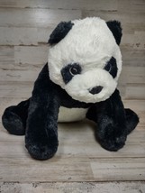 Ikea Kramig Soft Panda Bear Plush Stuffed Animal Toy Cuddly Embroidered Eyes 12&quot; - £5.81 GBP