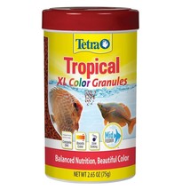 Tetra Tropical Xl Color Granules fish food with Natural Color Enhancer, 75g - £23.59 GBP