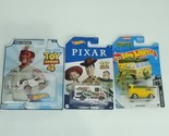 Lot of 3 Hot Wheels Party Wagon TMNT Toy Story Buzz Duke Caboom NEW Die ... - $23.75