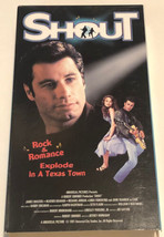 Shout VHS Tape John Travolta Jamie Walters - £4.63 GBP